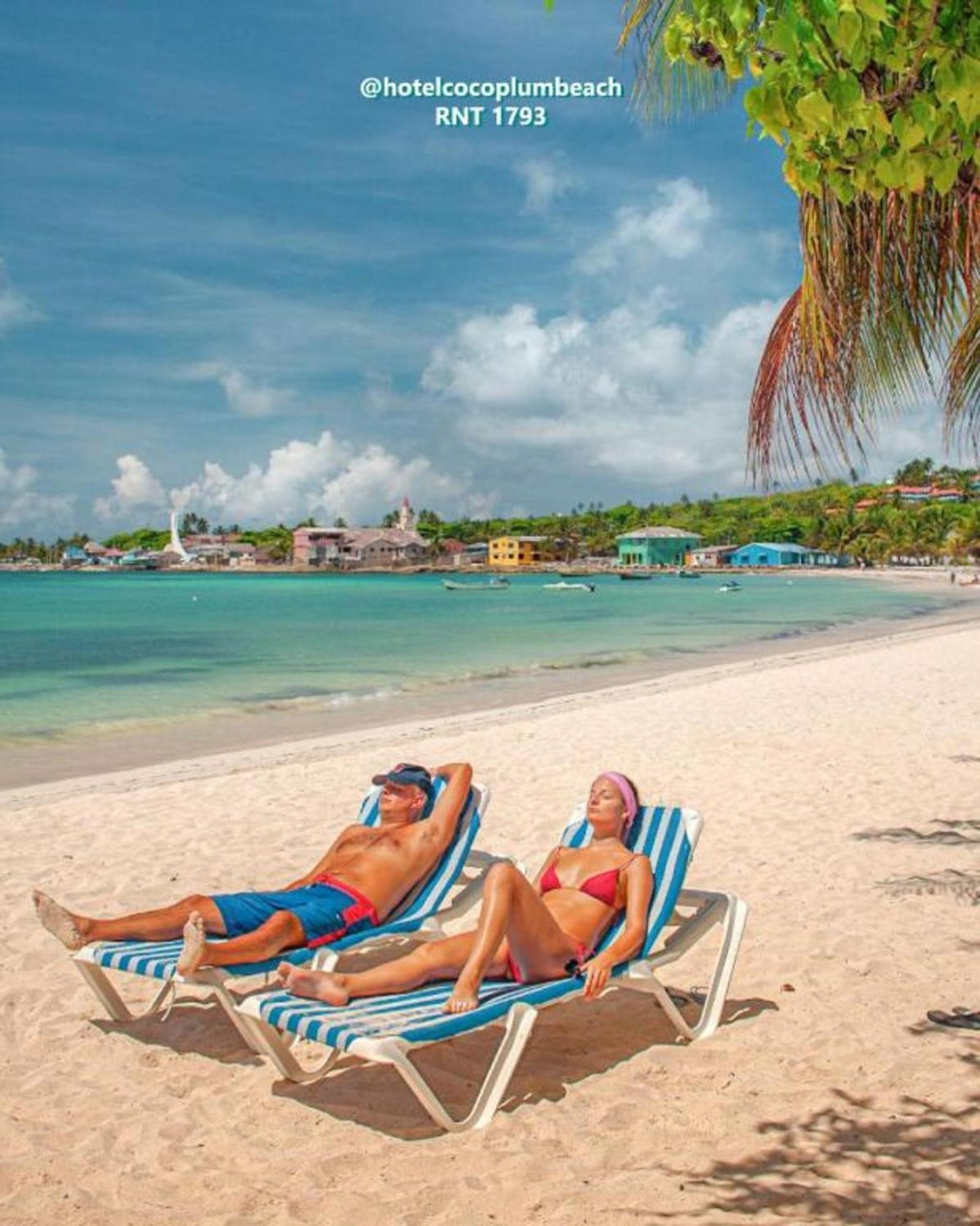 ホテル オテル ココプルム ビーチ San Andrés エクステリア 写真